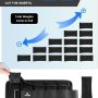 Adjustable Ankle Weights Black 1-3/4/5/6/8/10/12/15/20 LBS Pair with Removable Weight for Jogging, Gymnastics, Aerobics, Home Fitness, Physical Therapy, Walking, Running, Pilates, Yoga, Workout (1.5 lbs each, 3 lbs per pair) - Image 3