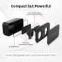 [Newer] USB Computer Speaker for Desktop, Laptop Speaker, PC Speaker, Small Computer Soundbar with Hi-Quality Sound, Loud Volume, Rich Bass, Volume Control - Image 2