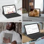 2024 Newest 2 in 1 Tablet, 10 inch Tablet, 128GB Storage, 1TB Expand, Octa Core Android Tablet, Dual Camera 13MP, 2.4G/5G WIFI Tabelt, IPS FHD, with Stylus, Keyboard, Case, BT5.0, 7000mAh Battery, GPS - Image 2