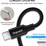 etguuds [ 16ft/5m Extra Long USB C Cable, USB-A 2.0 to Type C Cable Fast Charger Nylon Braided Cord Compatible with Samsung Galaxy Note, LG, Moto, Google, Switch, Camera and Other USB-C Device - Image 6