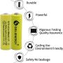 OXWINOU AA 600mAh 1.2v NICD Rechargeable Battery for Outdoor Solar Lights,Garden Lights, Remotes, Mice(Yellow 12 PCS) - Image 4