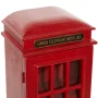 2 Shelf Wood Stationary Red London Telephone Booth Storage Unit - Image 4