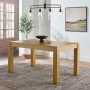 Better Homes & Gardens Bryant 58.5 in Rectangle Solid Wood Construction Dining Table, Natural Pine - Image 1