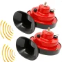 12V Super Loud Train Horns 300DB Waterproof Automotive Loudspeaker Universal Car Motorcycle Truck Boat Electric Sound Signal - Image 2