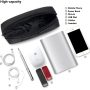 Universal Electronics/Accessories Soft Carrying Case Bag, Durable & Light-weight,Suitable for Out-going, Business, Travel and Cosmetics Kit (Small-Black) - Image 4