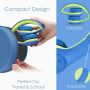 Nenos Kids Bluetooth Headphones Over Ear with Microphone for School, Wireless Kids Headset Bluetooth for Boys Girls Teens with HD Stereo Sound, Limited Volume, for iPad, Cellphone, Tablet, PC - Image 3