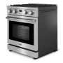 Thor Kitchen - 30 in. Wide 4 burner 4.8 Cu. Ft. Freestanding LP Gas Convection Range - Stainless Steel - Image 2