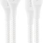 Insignia™ - 6' Lightning to USB Charge-and-Sync Cable (2 Pack) - Moon Gray - Image 1