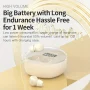 Invisible Earbuds Sleep Smallest Mini Wireless Ear Buds Discreet for Work Headphones True Wireless Earpiece with Charging - Image 5