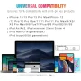 APFEN Fast Charging Cable 10FT 3Pack 90 Degree Nylon Braided Cord Compatible with iPhone charger iPhone 14/13/12 and More - Image 5