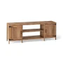 Mainstays Farmhouse TV Stand for TVs up to 70", White - Image 2