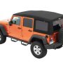 Bestop - Supertop Ultra - Jeep '07-18 Wrangler JK 4-Door (Premium Twill) - Black - Image 1