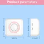 Meow Mini Label Printer Thermal Portable Printers Stickers Paper Inkless Wireless Impresora Portátil 200dpi Android IOS 57mm - Image 6