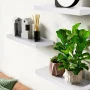 Floating Shelves for Wall, Wall Mounted Rustic Wood Shelves for Bathroom, Bedroom, Living Room, Kitchen, Hanging Shelf - Image 2