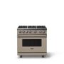 Viking - 36"W. 6 Burner Pro5S 5.1 Cu. Ft. Freestanding Sealed Burner LP Gas Convection Range - Nantucket - Nantucket - Image 1