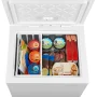 Insignia™ - 3.5 Cu. Ft. Garage-Ready Chest Freezer - White - Image 2