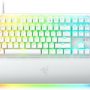 Razer - BlackWidow V4 Pro Full Size Wired Mechanical Green Clicky Switch Gaming Keyboard with Chroma RGB Backlighting - White - Image 1