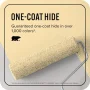 5 gal. #P260-3 Vanilla Ice Cream Satin Enamel Interior Paint & Primer - Image 5