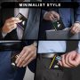Slim Minimalist Front Pocket Air Tag Wallet, RFID Blocking Card Holder Wallet with Airtag Holder - Image 6