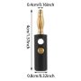 40PCS 4mm Gold Plated Banana Plugs Audio Jack Speaker Wire Cable Screw Connector - Image 5