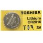 5 x New Original Toshiba CR2016 CR 2016 3V LITHIUM BATTERY BR2016 DL2016 - Image 2