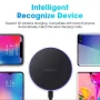 Wireless Charger Pad Stand Mobile Phone Chargers Fast Charging Dock Station For iPhone 16 15 14 13 12 Pro Max Samsung Xiaomi - Image 4