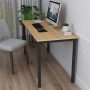 DlandHome Computer Desk Home Office Table Writing Desk Study Table Gaming Desk Workstation (55 inch, Wood Teak) - Image 6