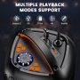 JYX Karaoke Machine for Aldult, Portable Speaker Bluetooth for Outdoor Parties with 2 Microphones, 3 Subwoofer, T29-T - Image 5