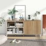 63 Inches Buffet Sideboard with 4 Compartments and Push-to-Open Cabinet - Image 2