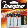 Energizer Max Alkaline 9 Volt Battery 522, 2-Count - Image 1