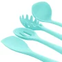 Light Teal Silicone Cooking Utensils (Set of 12) - Image 4
