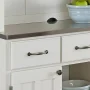 White Buffet with Hutch - Image 3