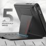 SEYMAC stock Case for Samsung Galaxy Tab A9 8.7'', Case with Magnetic Multi-Angles Stand, Card Slot for Galaxy Tab A9 8.7'' SM-X110/X115/X117, (Black) - Image 5