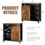 Industrial Storage Cabinet with Sliding Barn Door - Image 4