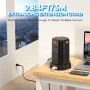 Power Strips Tower 12 Outlets Surge Protector with 4 USB Port and 10ft Extension Cord, Black - Image 6