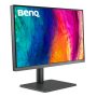 BenQ - AQCOLOR PD2706U Designer 27" IPS LED 4K UHD 95% P3 HDR400 Monitor (HDMI/DP/USB-C 90W) - Metallic gray - Image 2