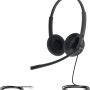 Yealink Phone Headsets for Office Phones YHS34 Lite QD to RJ9 Wired Headset for Yealink Compatible with Poly Snom Grandstream Phones Desk Landline Headset with Microphone -Dual/111g/2.1m Cable - Image 5