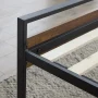 Rest Haven Ashland Metal and Wood Platform Bed, Queen, Brown - Image 5