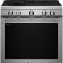 KitchenAid - 5.8 Cu. Ft. Self-Cleaning Freestanding Gas True Convection Range with Even-Heat - Stainless Steel - Image 1