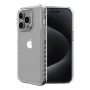 onn Protective Gel Phone Case for iPhone 15 Pro Max - Clear - Image 4