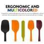 Silicone Spatulas BPA-Free Premium with Stainless Steel Core Heat-Resistant, Non-Stick Dishwasher Safe, Multi-Color - Image 3