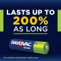 Rayovac Rechargeable AA Batteries (4 Pack), NiMH Double A Batteries - Image 6