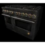 JennAir - 48 in. Wide 6 Burner 6.3 Cu. Ft. Duel Fuel Freestanding Range - Smoke - Image 2