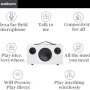 Audio Pro Addon C5A Smart Speaker | Alexa Built-in, Voice Controlled, Compact, High Fidelity, WiFi, Bluetooth, Wireless Multiroom | Grey - Image 3