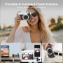 5K Digital Camera for Photography WiFi Autofocus 48MP Vlogging Camera for Youtube 16X Digital Zoom with Front and Rear Cameras with 32GB SD Card - Image 4
