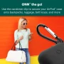 onn. AirPods 2nd Generation Water Resistant Case with Carabiner, Easily Charge and Access, 3 inch - Image 3