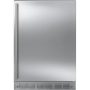 Monogram - 4.25 Cu. Ft. Mini Fridge with Automatic Ice Maker on Full-Extension Slides - Stainless Steel - Image 1