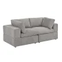 Aronas 79'' Corduroy Loveseat - Image 6