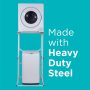 Black+Decker - BWDS Laundry Stacking Rack Stand for Washer and Dryer - White - Image 3