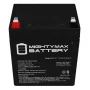 12-Volt 5AH SLA Replacement Battery for Power Sonic PS-1250 Plus 12-Volt Charger - Image 5